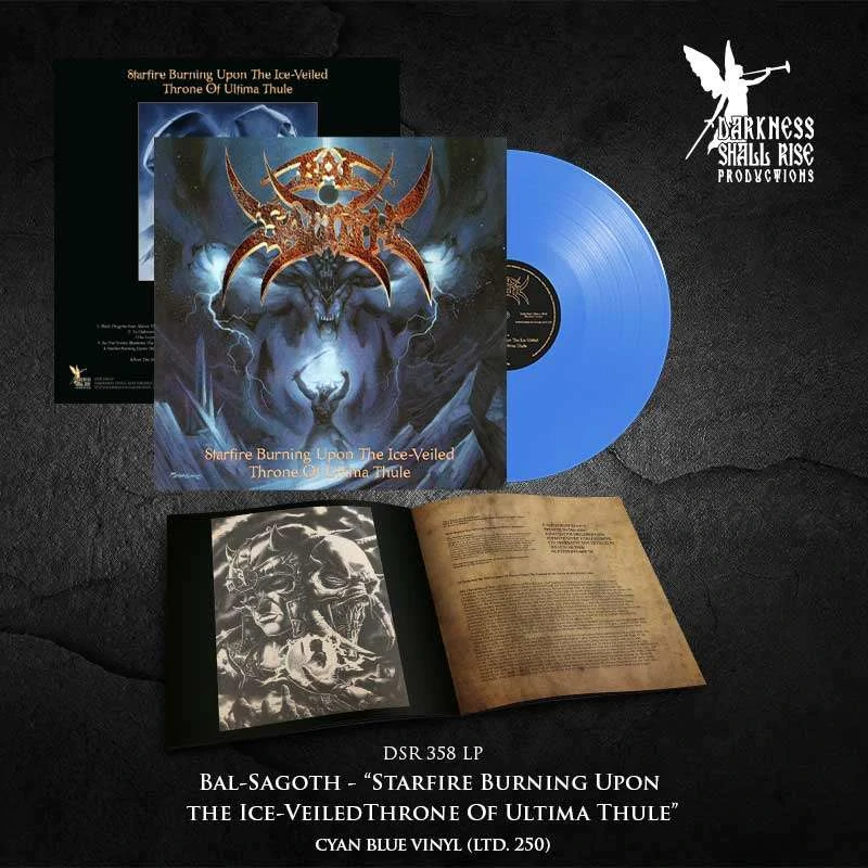 BAL SAGOTH - Starfire Burning upon the Ice-Veiled Throne of Ultima Thule LP cyan blue
