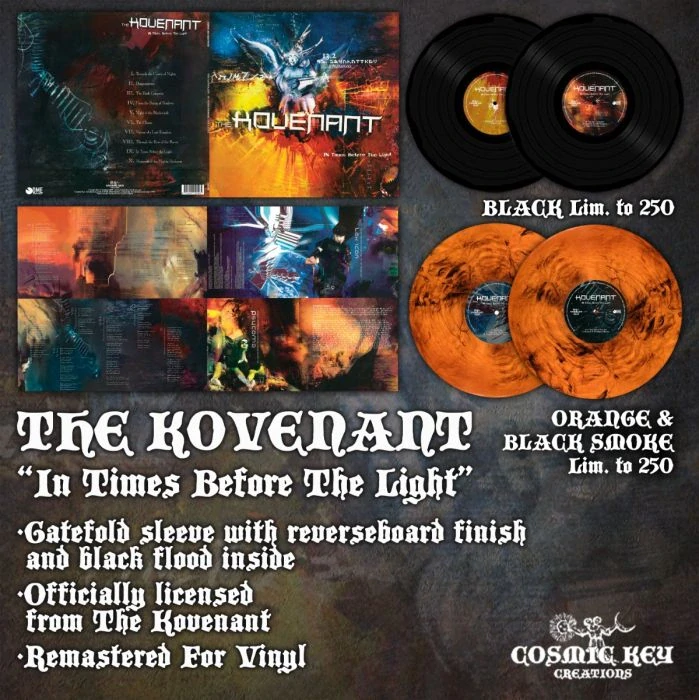 THE KOVENANT - In Times Before The Light (2002 version) 2LP marble Gatefold 2025RP, lim 500