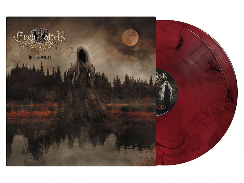 EREB ALTOR - Hälsingemörker LP+3 bonus tracks (Black marble vinyl)