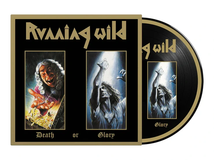 RUNNING WILD - Death or glory LP picture
