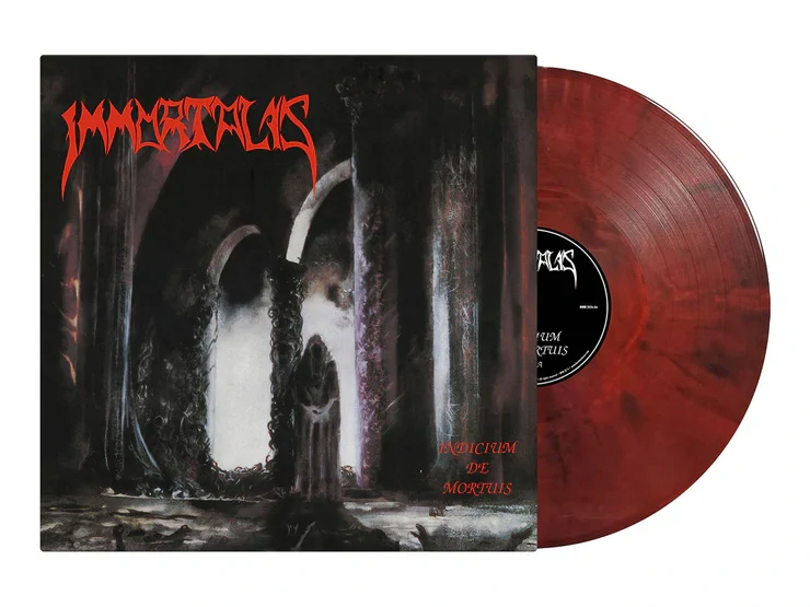 IMMORTALIS - Indicium De Mortuis LP (Transparent Red/Black Marble Vinyl) ltd.250 ks