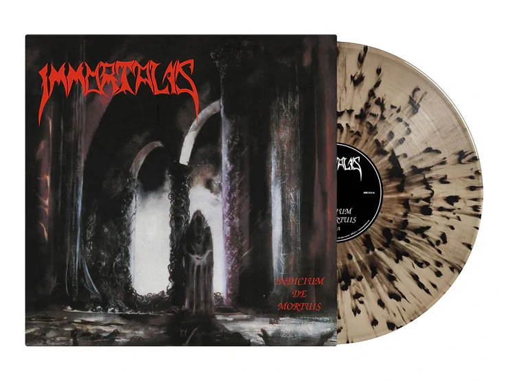 IMMORTALIS - Indicium De Mortuis LP (Black smoke splatter Vinyl) ltd.250 ks