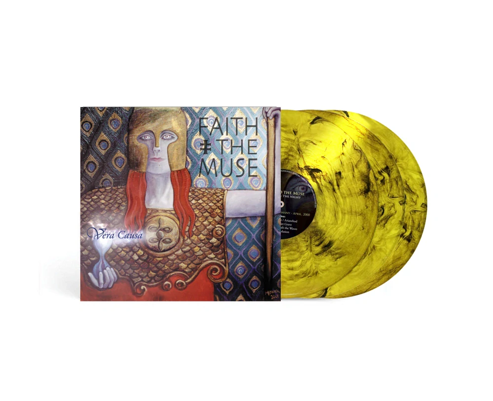 FAITH AND THE MUSE - Vera causa – Limited Triple Transparent Marbled Yellow & Black Vinyl in Triple Gatefold Jacket (500 copies)