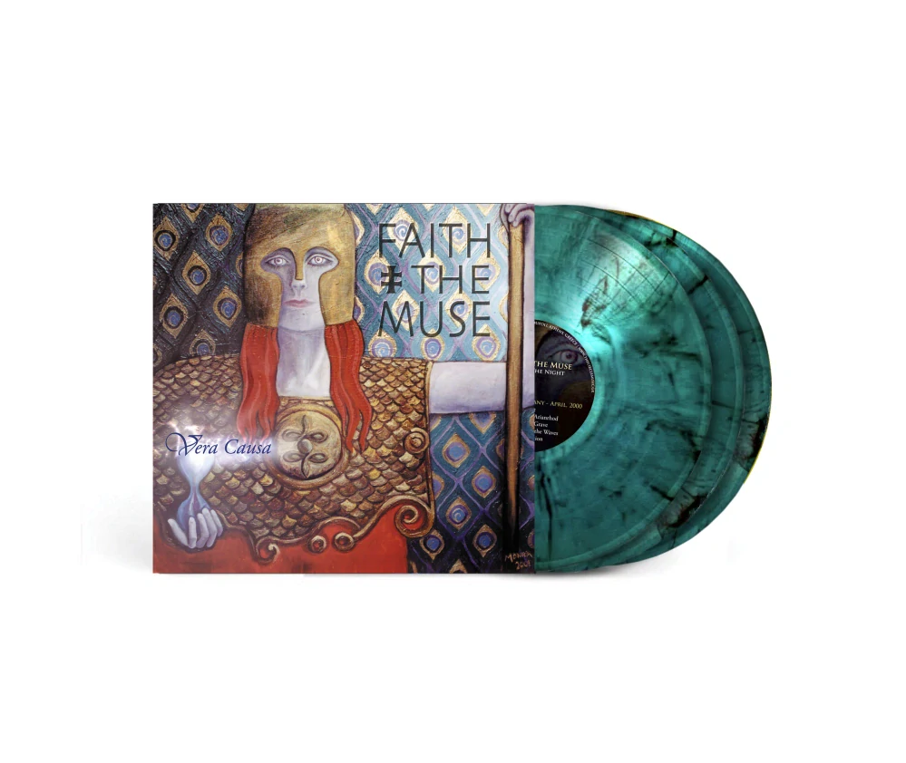 FAITH AND THE MUSE - Vera causa – Limited Triple Transparent Marbled Turquoise & Black Vinyl in Triple Gatefold Jacket (500 copies)
