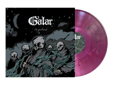 GALAR - De gjenlevende LP purple viola black marble