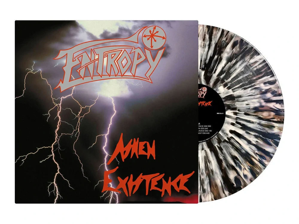 ENTROPY - Ashen Existence LP (Black/White/Clear Splatter Vinyl) 