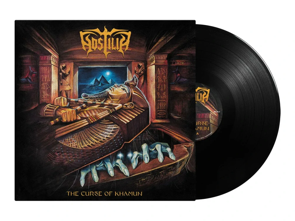 HOSTILIA - The Curse Of Khamun LP (Black Vinyl)