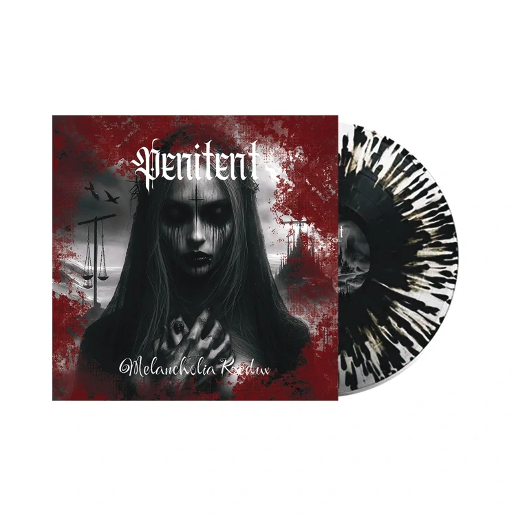 PENITENT - Melancholia Redux – Clear & Black Splatter LP with Printed Inner Sleeve (Limited to 250 copies)