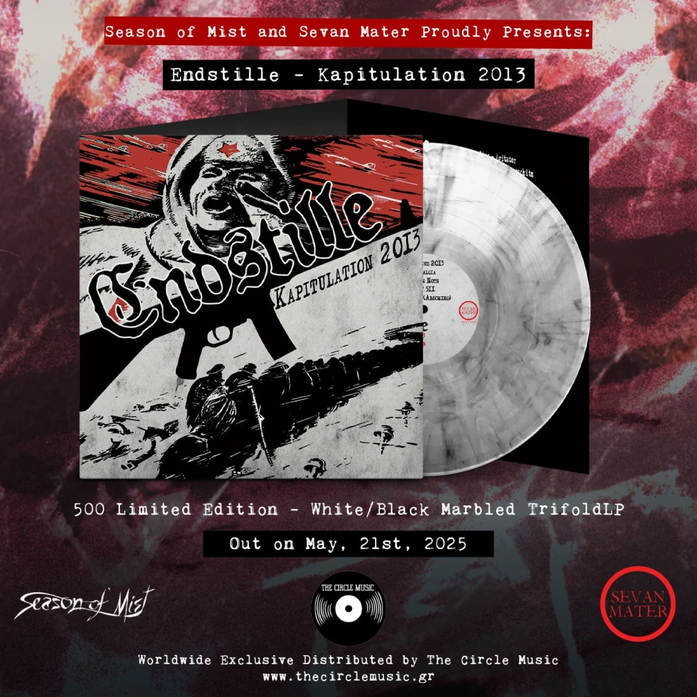 ENDSTILLE - Kapitulation 2013 – Limited Marble White Vinyl in Luxurious Triple Gatefold (500 copies)