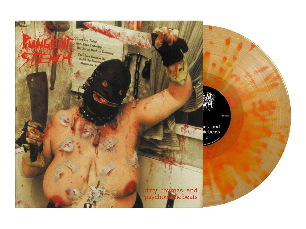 PUNGENT STENCH - Dirty Rhymes And Psychotronic Beats LP (Transparent Orange/Orange Splatter Vinyl)