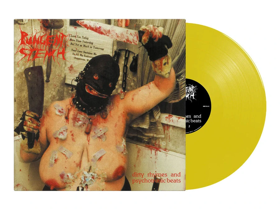 PUNGENT STENCH - Dirty Rhymes And Psychotronic Beats LP (Transparent Yellow Vinyl) 