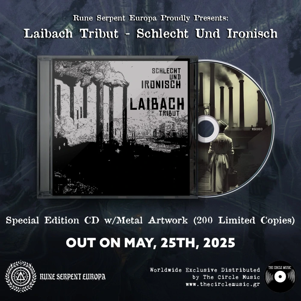 LAIBACH TRIBUT - “Schlecht Und Ironisch” – Special Limited Edition: Jewel Case CD & Metal Artwork (200 copies)