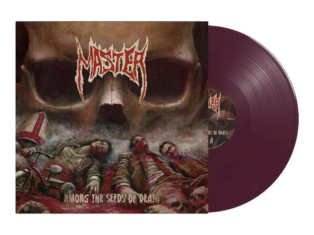 MASTER - Among The Seeds Of Death LP (Solid Viola Vinyl) 