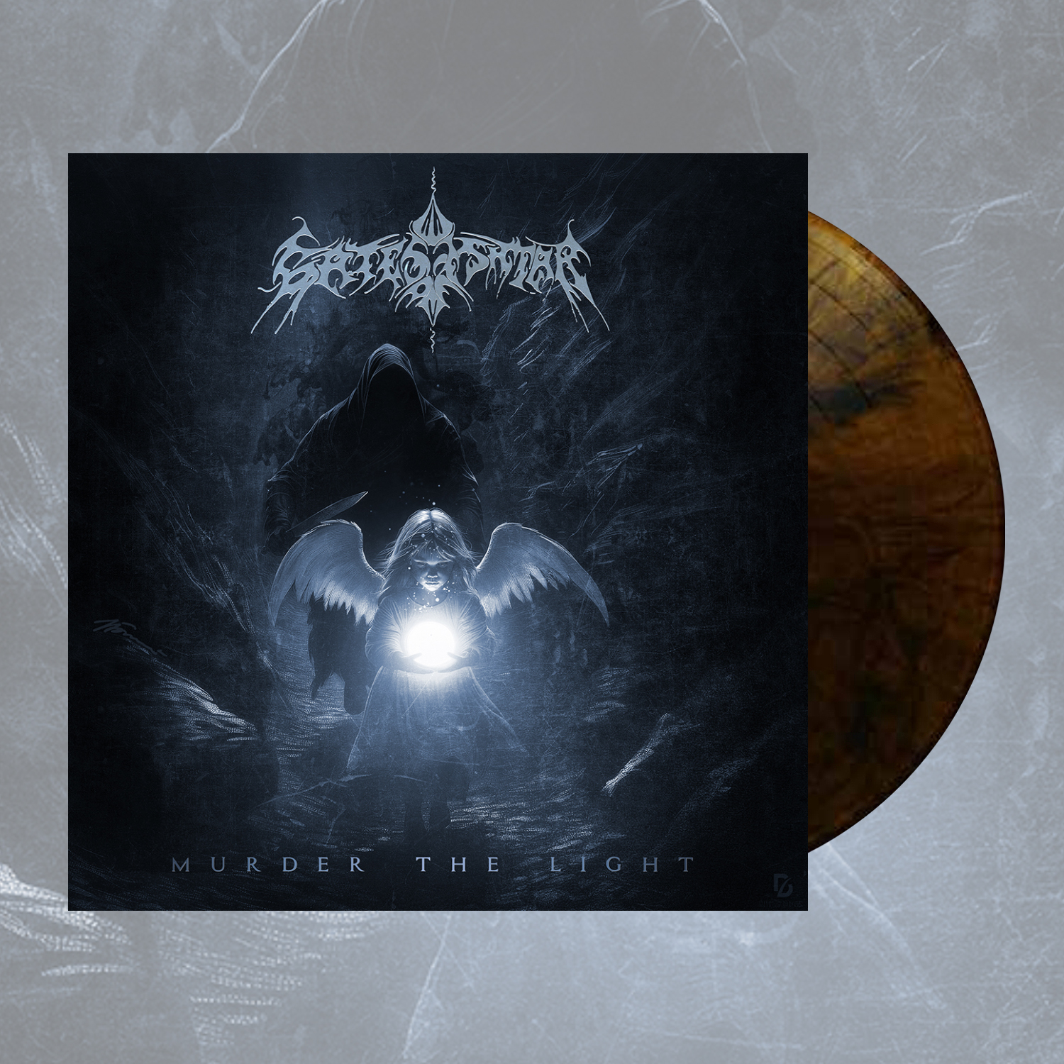 GATES OF ISHTAR - Murder the Light – Limited Transparent Marbled Orange & Black Vinyl in Gatefold Jacket with printed Inner Sleeve (500 copies)