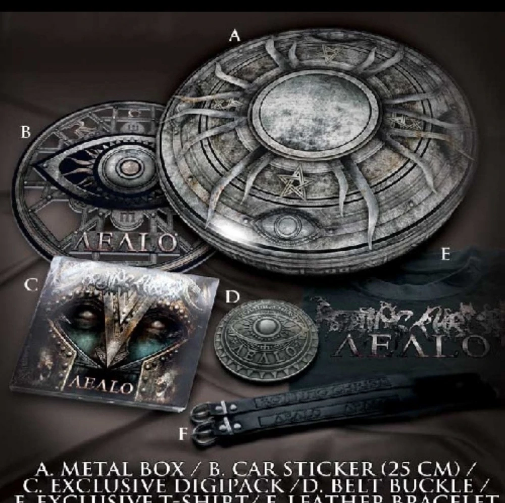 ROTTING CHRIST - Aealo CD metal box rarita