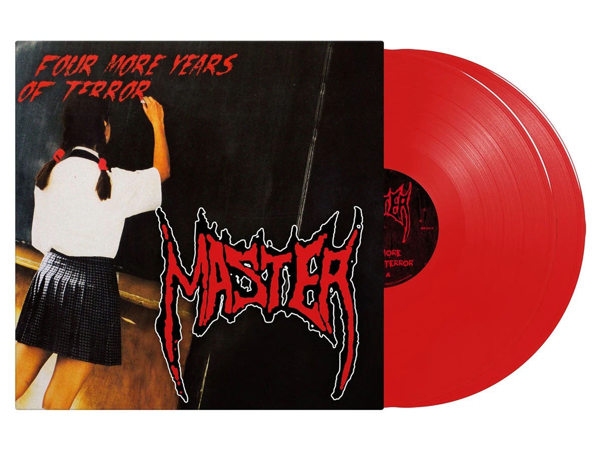 MASTER - Four More Years Of Terror 2-LP (Transparent Red Vinyl)