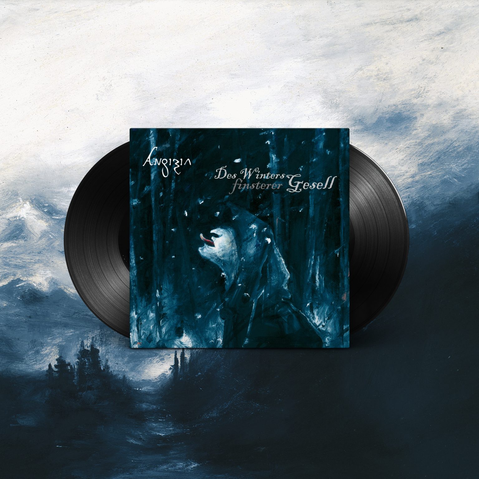 ANGIZIA - Des Winters finsterer Gesell – Limited Double Gatefold Black LP with 8 page booklet (250 copies)