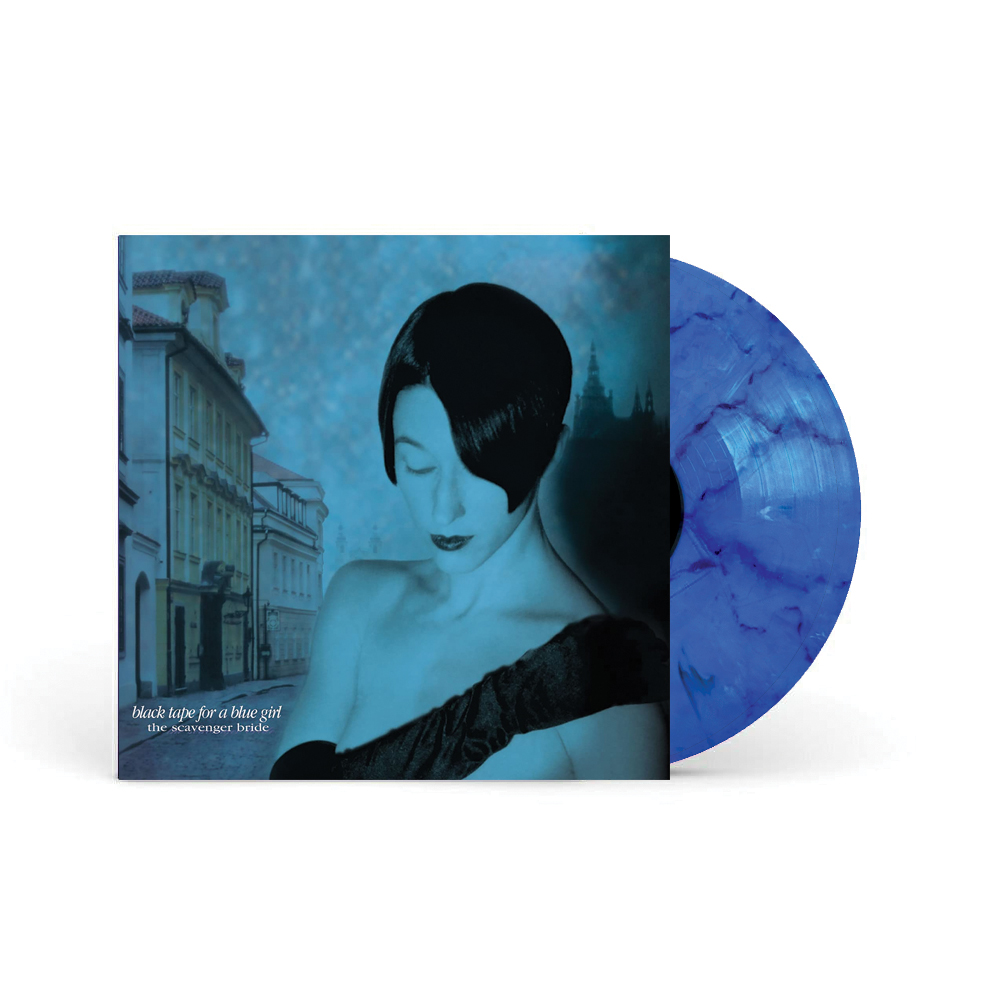 BLACK TAPE FOR A BLUE GIRL - The Scavenger Bride – Limited Marbled (Blue & Black) Vinyl (250 copies)