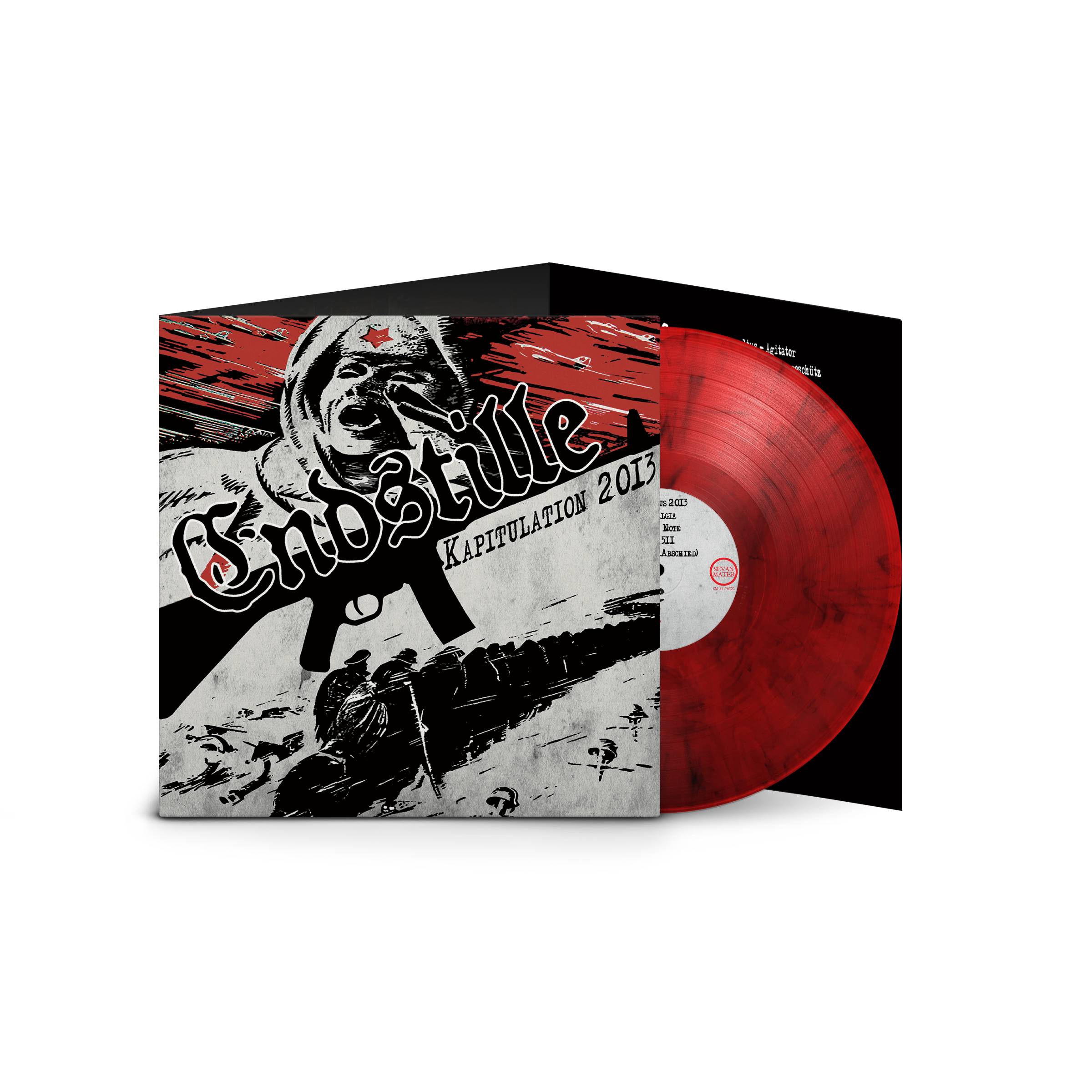 ENDSTILLE - Kapitulation 2013 – Limited Marble Red Vinyl in Luxurious Triple Gatefold (500 copies)