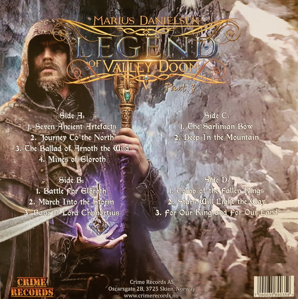 MARIUS DANIELSEN - Legend of the valley doom 2LP pt3.