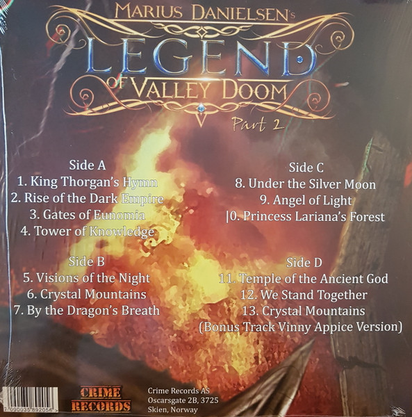 MARIUS DANIELSEN - Legend of the valley doom 2LP pt2.