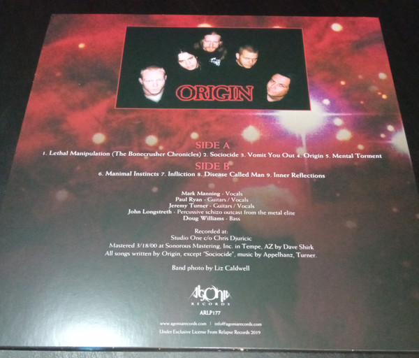 ORIGIN - Origin LP black