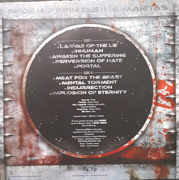 ORIGIN - Informis Infinitas Inhumanitas LP black