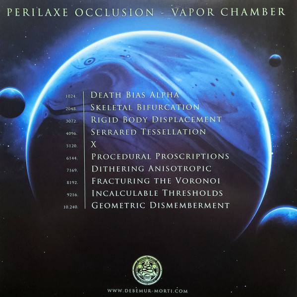 PERILAXE OCCLUSION - Vapor Chamber LP