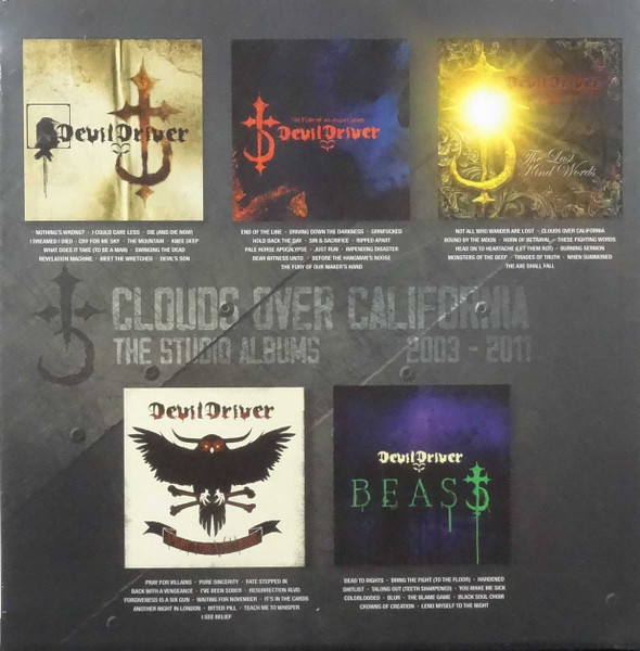 DEVILDRIVER - Clouds over california 9LP box black