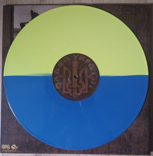 NOKTURNAL MORTUM - The taste of victory LP yellow blue