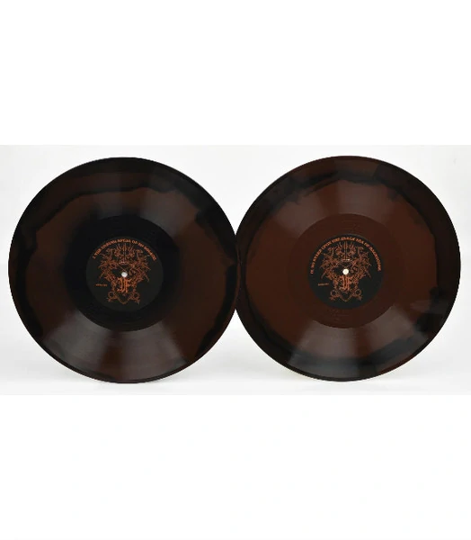 DRUADAN FOREST - Dismal spells from the dragonrealm 2LP brown black swirl