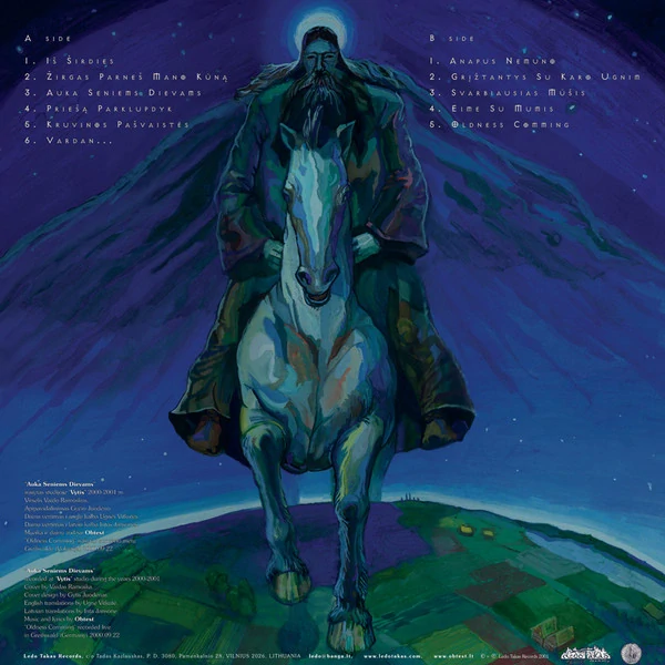 OBTEST - Auka seniems dievams LP picture