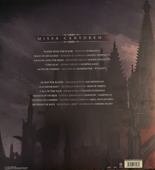 POWERWOLF - Misa cantorem II. LP black