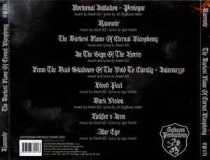 RAVENOIR - The darkest flame of eternal blasphemy CD