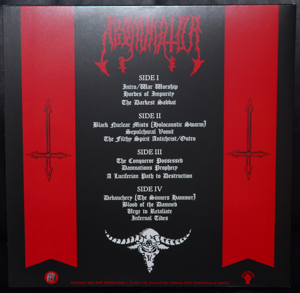 ABOMINATOR - Barbarian war worship 2LP comp.