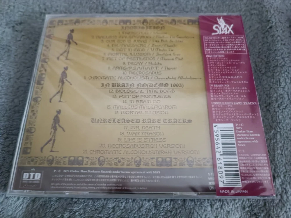SIAX - Inquisition CD Japan edit.