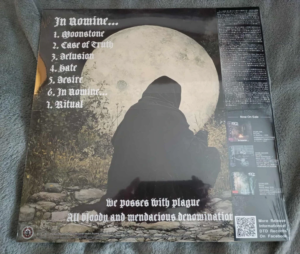 RITUAL - In nomine LP gatefold black ltd.125 ks