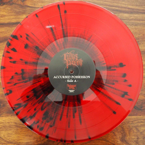 CULTUS PROFANO - Accurse possession LP red black splatter