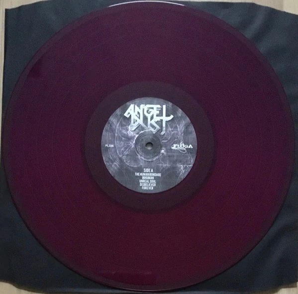 ANGEL DUST - Of human bondage LP translucent magenta