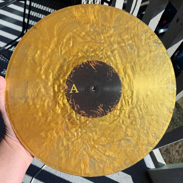 VISCERA - Obsidian LP vortex gold