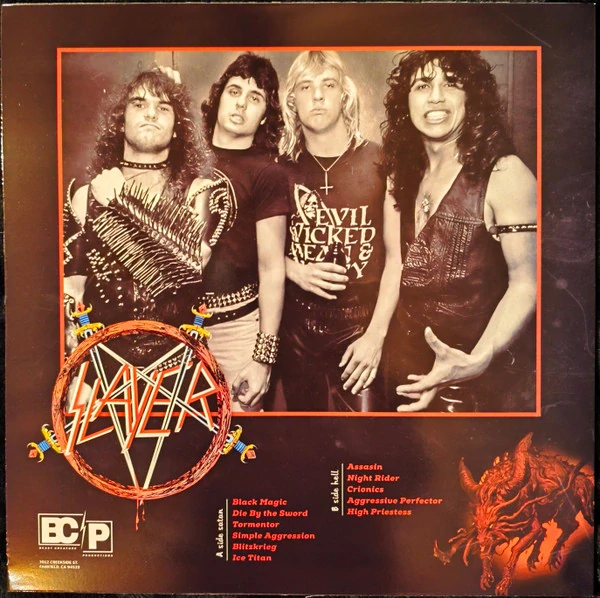 SLAYER - Satan's Children 1983 LP