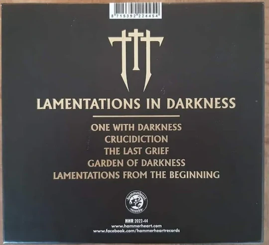 TRISTITIA - Lamentations In Darkness 5-Digi-CD Boxset