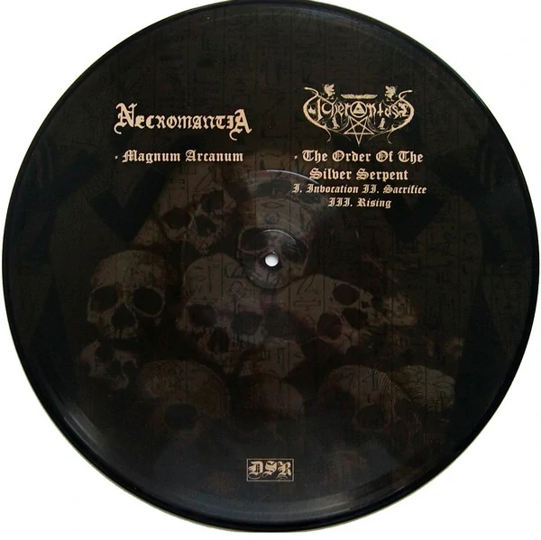 NECROMANTIA/ACHERONTAS - For The Temple Of The Serpent Skull