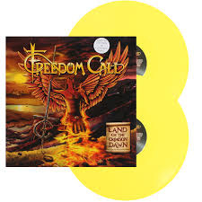 FREEDOM CALL - Land of the crimson dawn 2LP yellow 2012 podepsaná