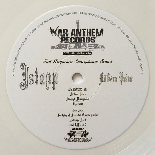 ISTAPP - Köldens Union LP white
