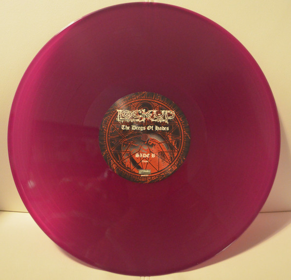 LOCK UP - The dregs of hades LP purple
