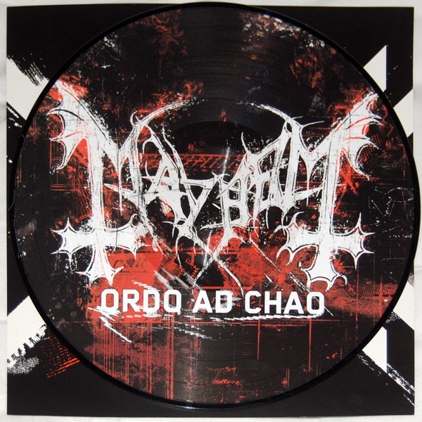 MAYHEM - Ordo ad chao picture LP box