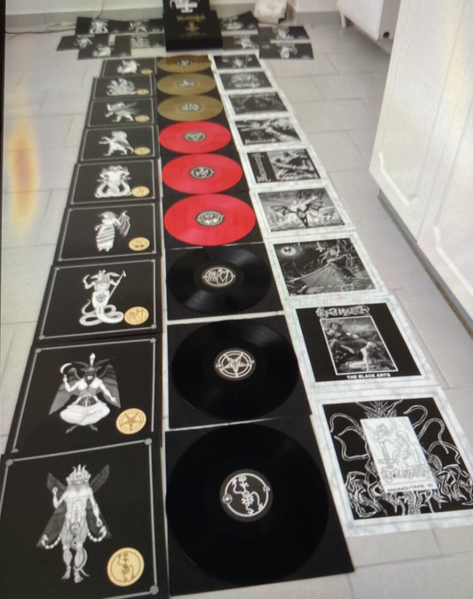 NECROMANTIA - Complete works 9 LP box