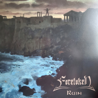 FORETOKEN - Ruin LP clear with ocean blue splatter