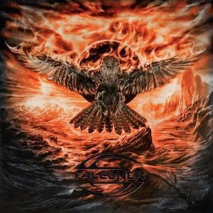 FALCONER - Black moon rising LP clear red orange ltd 200 ks